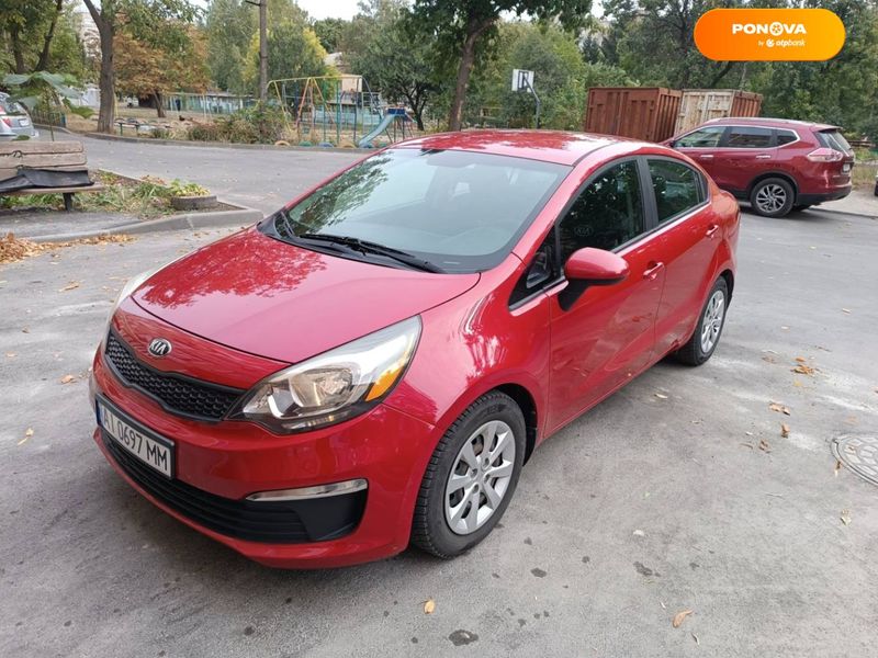 Kia Rio, 2017, Бензин, 1.59 л., 85 тис. км, Седан, Червоний, Знам'янка Cars-Pr-67867 фото