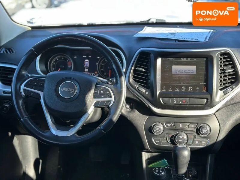 Jeep Cherokee, 2018 р., Бензин, 140 тис. км, Позашляховик / Кросовер, Сірий, Вінниця AT-10408832 фото