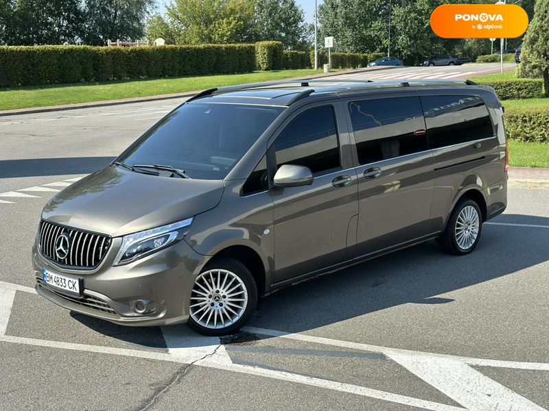 Mercedes-Benz Metris, 2018, Бензин, 92 тис. км, Мінівен, Коричневий, Київ Cars-Pr-186193 фото