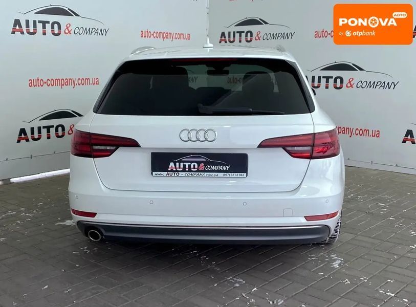 Audi A4, 2018 р., Дизель, 203 тис. км, Універсал, Білий, Львів AT-10410401 фото
