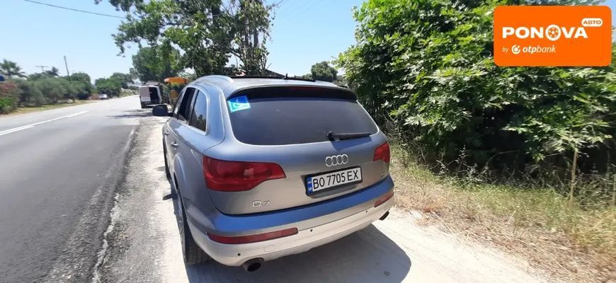 Audi Q7, 2007 р., Бензин, 230 тис. км, Позашляховик / Кросовер, Сірий, Тернопіль AT-10400517 фото