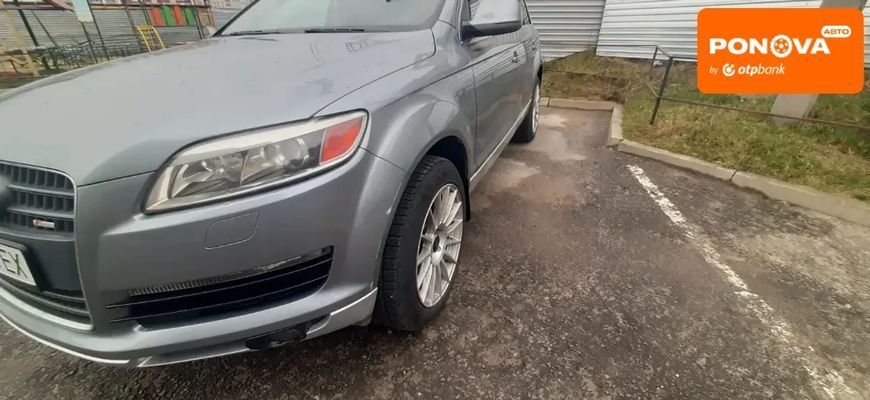 Audi Q7, 2007 р., Бензин, 230 тис. км, Позашляховик / Кросовер, Сірий, Тернопіль AT-10400517 фото
