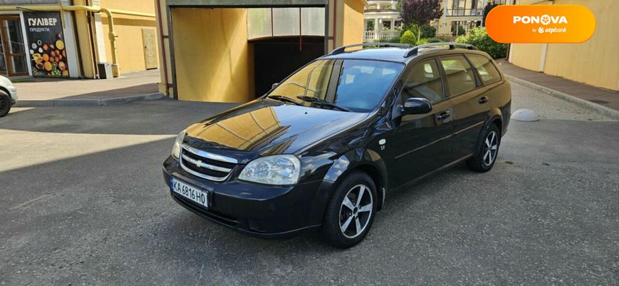 Chevrolet Lacetti, 2009, Газ пропан-бутан / Бензин, 1.8 л., 245 тыс. км, Универсал, Чорный, Одесса Cars-Pr-64098 фото