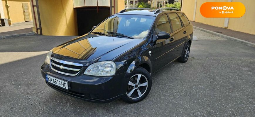 Chevrolet Lacetti, 2009, Газ пропан-бутан / Бензин, 1.8 л., 245 тыс. км, Универсал, Чорный, Одесса Cars-Pr-64098 фото