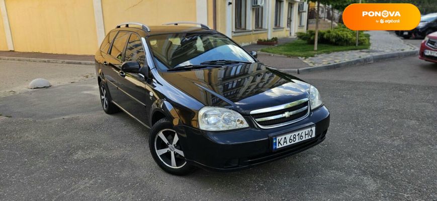 Chevrolet Lacetti, 2009, Газ пропан-бутан / Бензин, 1.8 л., 245 тыс. км, Универсал, Чорный, Одесса Cars-Pr-64098 фото