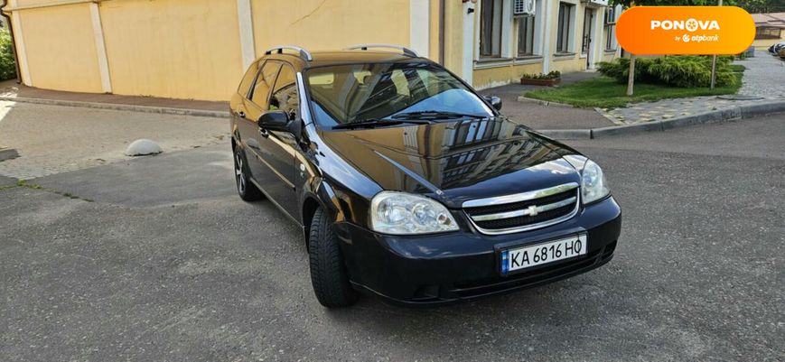 Chevrolet Lacetti, 2009, Газ пропан-бутан / Бензин, 1.8 л., 245 тыс. км, Универсал, Чорный, Одесса Cars-Pr-64098 фото