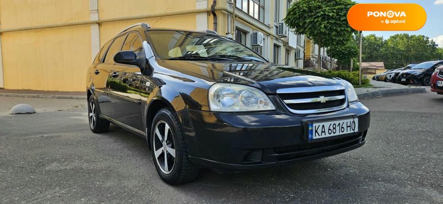 Chevrolet Lacetti, 2009, Газ пропан-бутан / Бензин, 1.8 л., 245 тыс. км, Универсал, Чорный, Одесса Cars-Pr-64098 фото