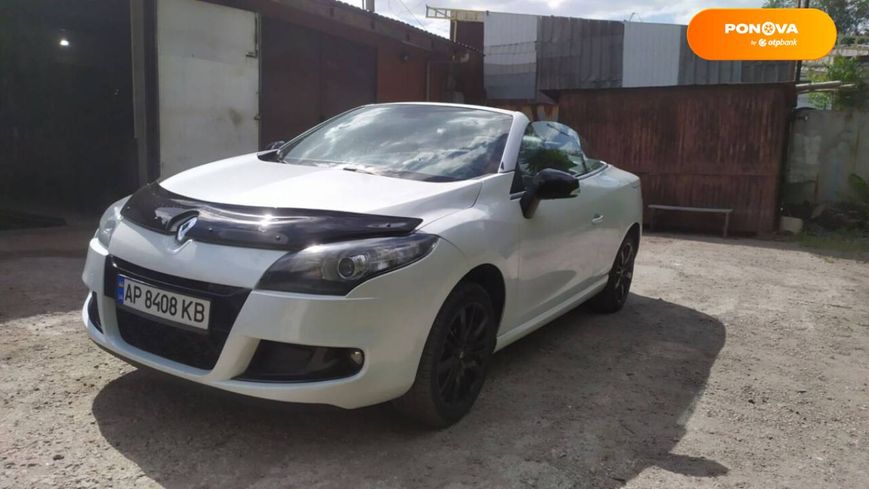 Renault Megane, 2012, Дизель, 1.9 л., 180 тыс. км, Кабриолет, Белый, Запорожье Cars-Pr-68854 фото