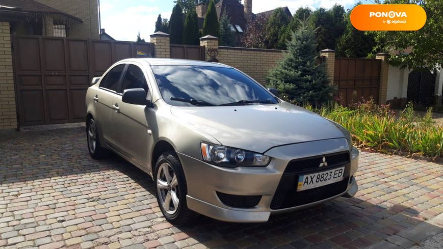 Mitsubishi Lancer, 2007, Газ пропан-бутан / Бензин, 300 тис. км, Седан, Бежевий, Харків Cars-Pr-68327 фото