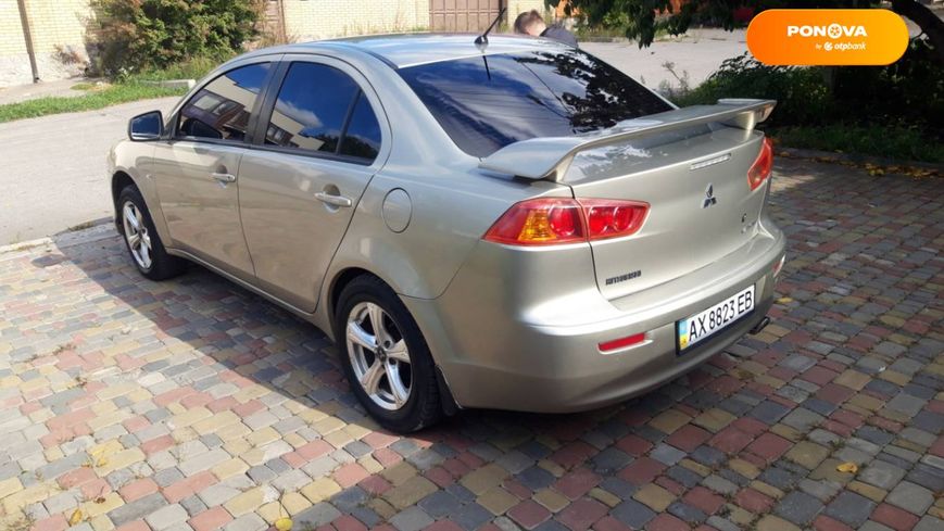 Mitsubishi Lancer, 2007, Газ пропан-бутан / Бензин, 300 тыс. км, Седан, Бежевый, Харьков Cars-Pr-68327 фото