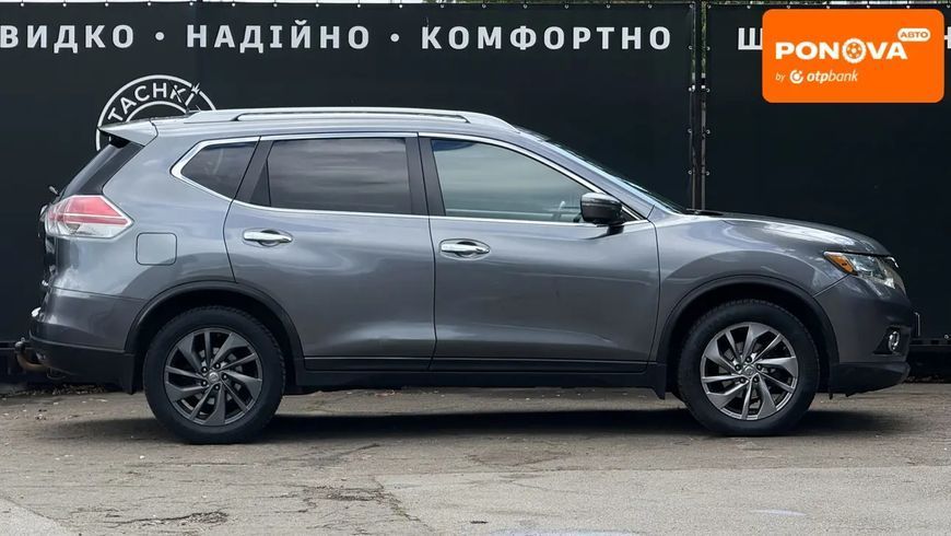 Nissan Rogue, 2015 г., Газ пропан-бутан / Бензин, 253 тыс. км, Внедорожник / Кроссовер, Серый, Киев AT-10424355 фото