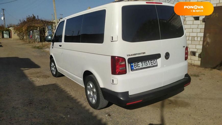 Volkswagen Transporter, 2016, Дизель, 1.97 л., 212 тыс. км, Минивен, Белый, Николаев Cars-Pr-131894 фото