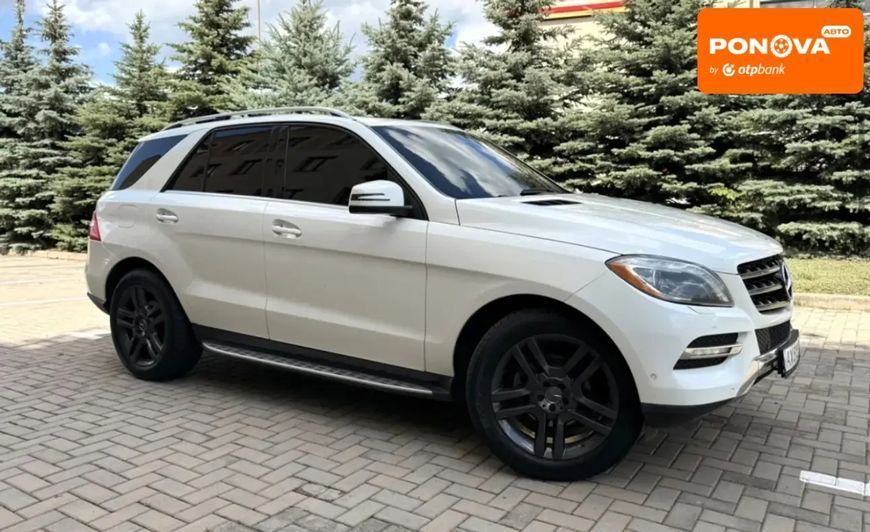 Mercedes-Benz M-Class, 2012 р., Бензин, 245 тис. км, Позашляховик / Кросовер, Білий, Харків AT-10409024 фото