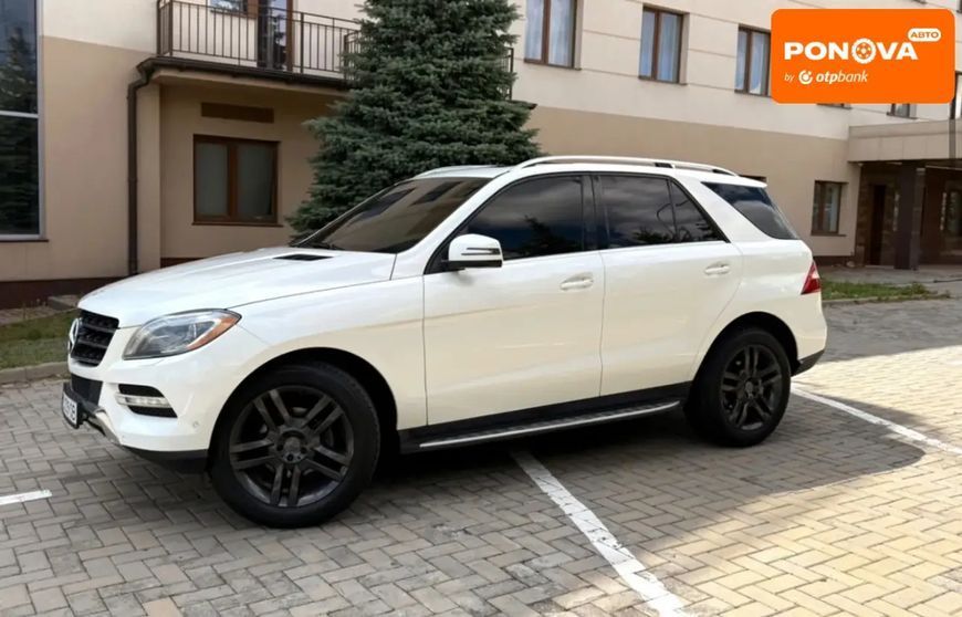 Mercedes-Benz M-Class, 2012 р., Бензин, 245 тис. км, Позашляховик / Кросовер, Білий, Харків AT-10409024 фото