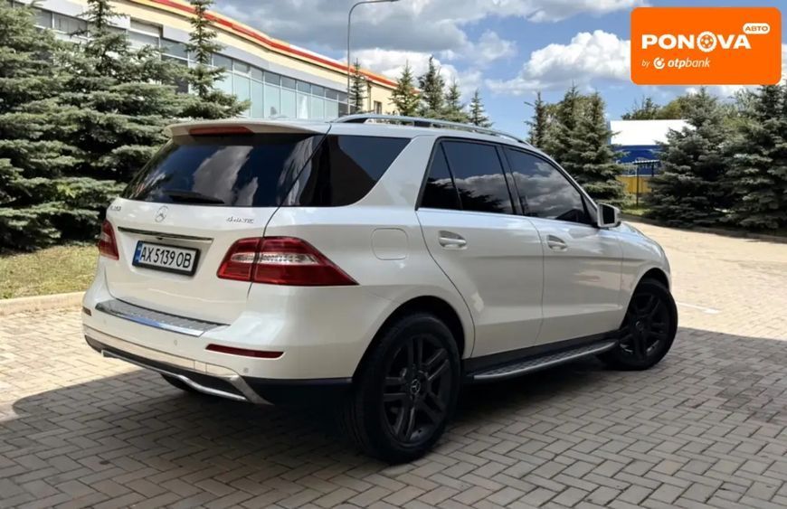 Mercedes-Benz M-Class, 2012 р., Бензин, 245 тис. км, Позашляховик / Кросовер, Білий, Харків AT-10409024 фото