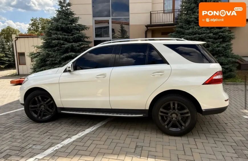 Mercedes-Benz M-Class, 2012 р., Бензин, 245 тис. км, Позашляховик / Кросовер, Білий, Харків AT-10409024 фото