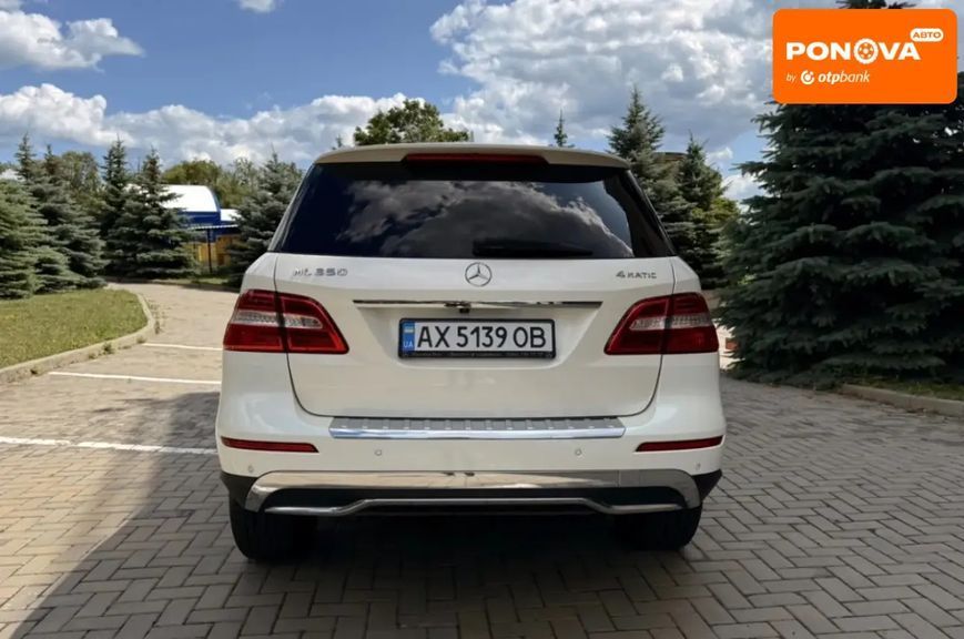 Mercedes-Benz M-Class, 2012 р., Бензин, 245 тис. км, Позашляховик / Кросовер, Білий, Харків AT-10409024 фото