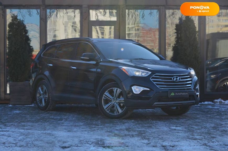 Hyundai Grand Santa Fe, 2015, Бензин, 3.3 л., 247 тыс. км, Внедорожник / Кроссовер, Чорный, Киев 16129 фото