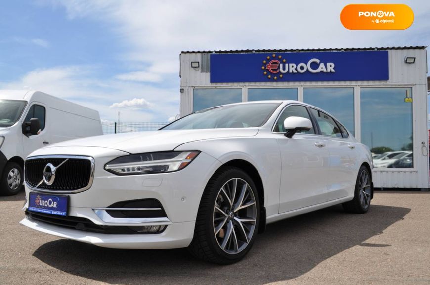 Volvo S90, 2018, Бензин, 1.97 л., 35 тыс. км, Седан, Белый, Киев 51283 фото