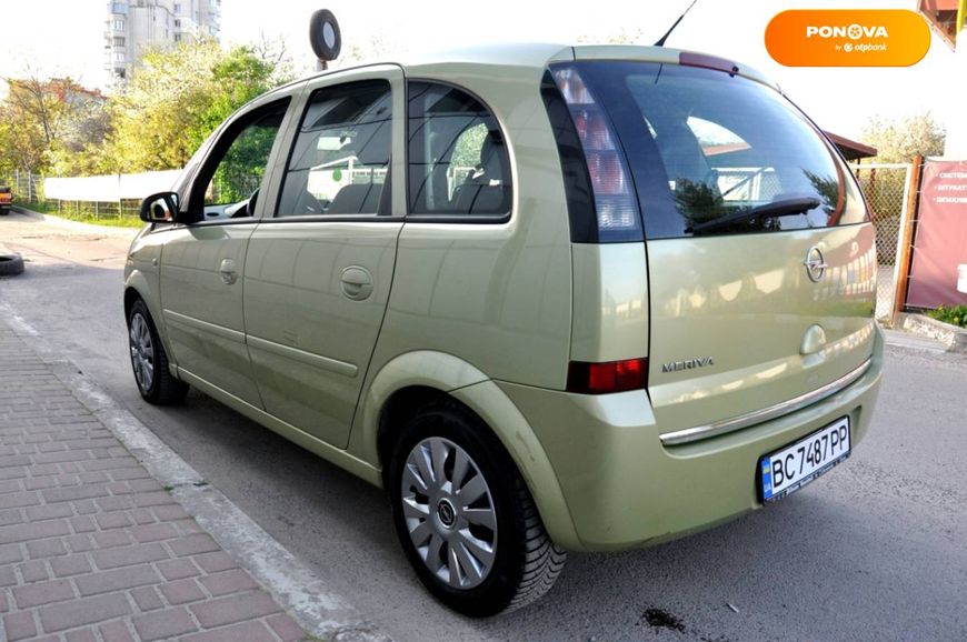 Opel Meriva, 2006, Бензин, 1.6 л., 242 тыс. км, Микровен, Зеленый, Львов 35761 фото