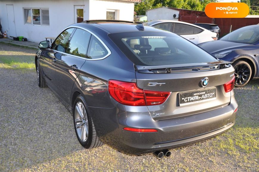 BMW 3 Series GT, 2017, Бензин, 2 л., 79 тис. км, Ліфтбек, Сірий, Одеса 108722 фото