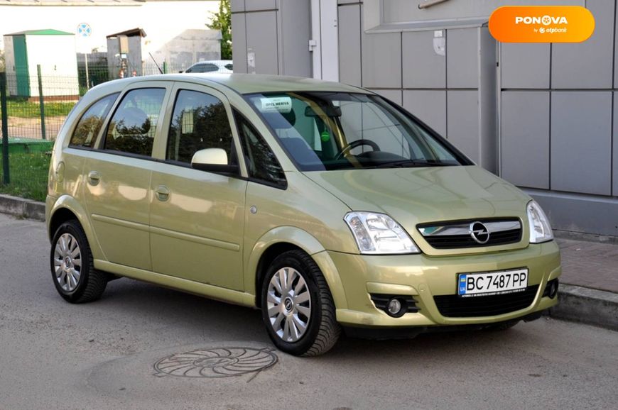 Opel Meriva, 2006, Бензин, 1.6 л., 242 тыс. км, Микровен, Зеленый, Львов 35761 фото