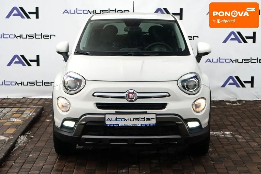 Fiat 500X, 2015 г., Газ метан / Бензин, 105 тыс. км, Внедорожник / Кроссовер, Белый, Киев AT-10411186 фото
