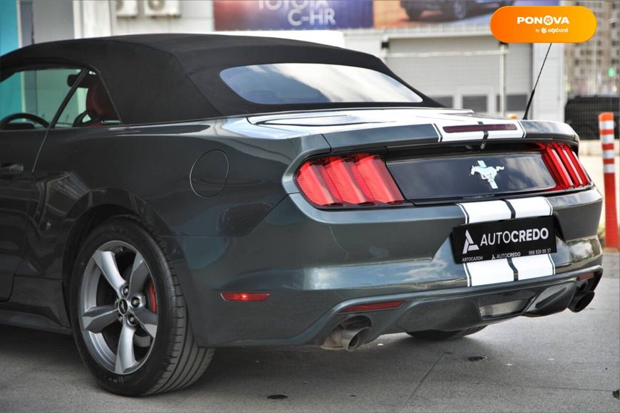 Ford Mustang, 2015, Бензин, 3.7 л., 164 тис. км, Кабріолет, Зелений, Харків 36115 фото