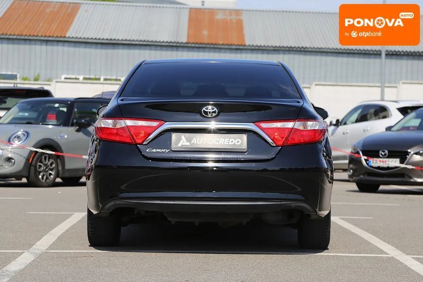 Toyota Camry, 2015 р., Бензин, 195 тис. км, Седан, Чорний, Київ AT-10417833 фото
