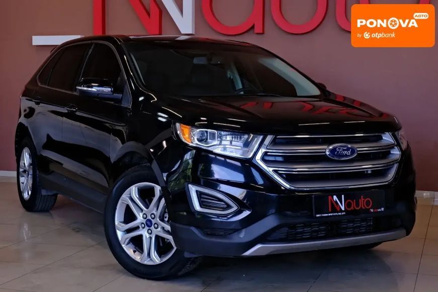 Ford Edge, 2018 г., Бензин, 136 тыс. км, Внедорожник / Кроссовер, Чорный, Одесса AT-10418567 фото