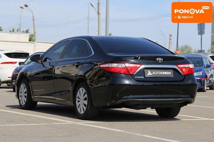 Toyota Camry, 2015 р., Бензин, 195 тис. км, Седан, Чорний, Київ AT-10417833 фото