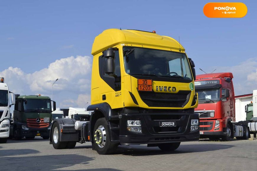 Iveco Stralis, 2016, Дизель, 1111 тис. км, Тягач, Жовтий, Хуст 40886 фото