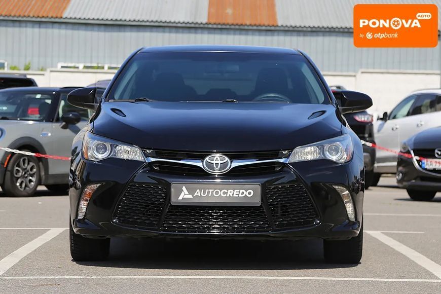Toyota Camry, 2015 р., Бензин, 195 тис. км, Седан, Чорний, Київ AT-10417833 фото