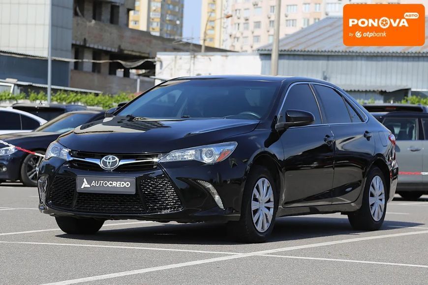 Toyota Camry, 2015 р., Бензин, 195 тис. км, Седан, Чорний, Київ AT-10417833 фото