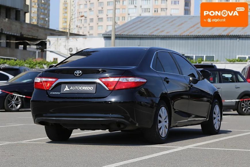 Toyota Camry, 2015 р., Бензин, 195 тис. км, Седан, Чорний, Київ AT-10417833 фото