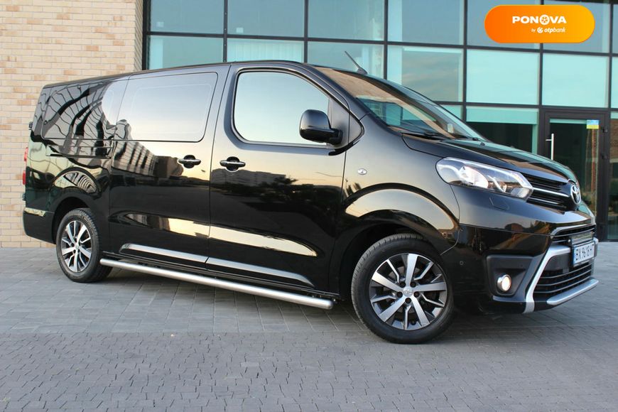 Toyota Proace, 2020, Дизель, 2 л., 74 тыс. км, Минивен, Чорный, Хмельницкий Cars-Pr-153615 фото