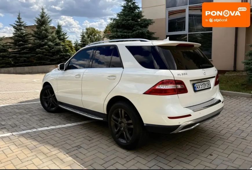 Mercedes-Benz M-Class, 2012 р., Бензин, 245 тис. км, Позашляховик / Кросовер, Білий, Харків AT-10409024 фото