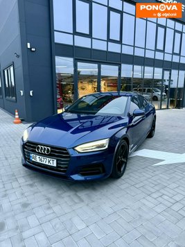 Audi A5 Sportback, 2017, Дизель, 55 тис. км, Ліфтбек, Синій, Київ Cars-Pr-267655 фото