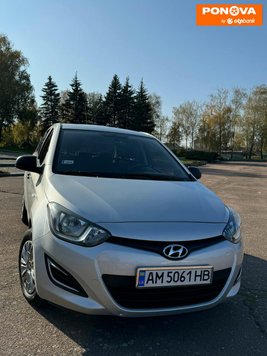 Hyundai i20, 2014, Дизель, 1.12 л., 130 тис. км, Хетчбек, Сірий, Житомир Cars-Pr-266563 фото