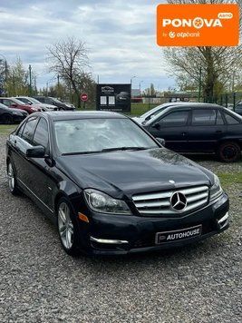 Mercedes-Benz C-Class, 2011 р., Бензин, 160 тис. км, Седан, Чорний, Черкаси AT-10416086 фото