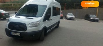 Ford Transit Custom, 2015, Дизель, 2.2 л., 278 тис. км, Мінівен, Білий, Хмельницький Cars-Pr-219519 фото