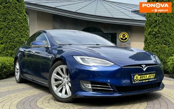 Tesla Model S, 2016, Електро, 158 тис. км, Ліфтбек, Синій, Львів 278548 фото