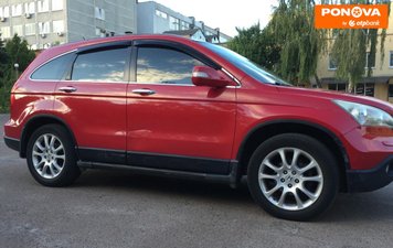 Honda CR-V, 2008, Бензин, 2.4 л., 166 тис. км, Позашляховик / Кросовер, Червоний, Київ Cars-Pr-276183 фото