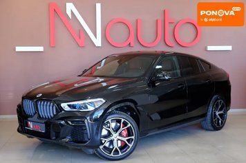 BMW X6, 2022 р., Бензин, 95 тис. км, Позашляховик / Кросовер, Чорний, Одеса AT-10428080 фото