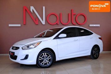 Hyundai Accent, 2016 р., Бензин, 168 тис. км, Седан, Білий, Одеса AT-10414735 фото