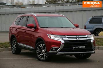 Mitsubishi Outlander, 2017, Бензин, 2.36 л., 160 тис. км, Позашляховик / Кросовер, Червоний, Київ 278447 фото