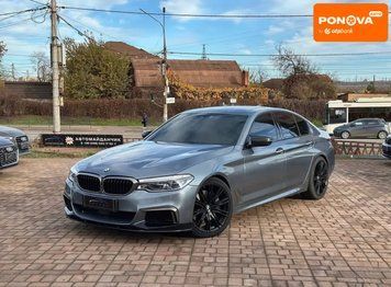 BMW 5 Series, 2017 г., Бензин, 150 тыс. км, Седан, Серый, Кривой Рог AT-10419424 фото