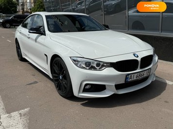 BMW 4 Series Gran Coupe, 2016, Бензин, 2 л., 121 тыс. км, Купе, Белый, Киев 99348 фото