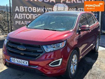 Ford Edge, 2017 г., Бензин, 117 тыс. км, Внедорожник / Кроссовер, Красный, Винница AT-10412376 фото
