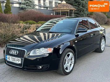 Audi A4, 2005 р., Бензин, 180 тис. км, Седан, Чорний, Дніпро (Дніпропетровськ) AT-10412789 фото